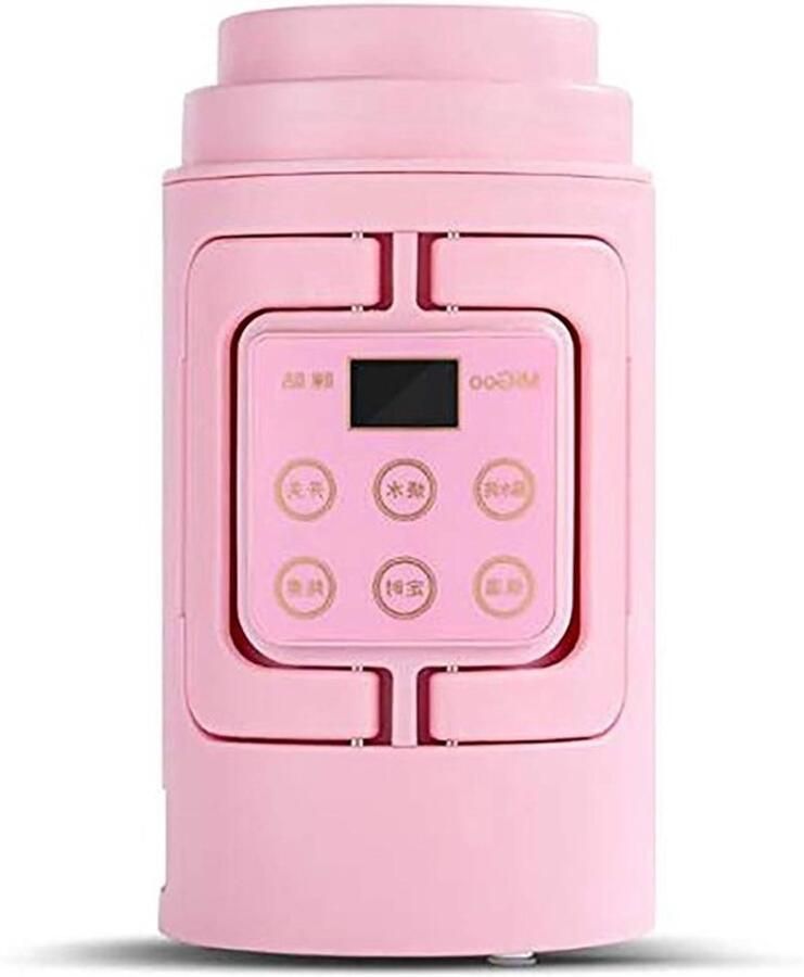 Mini elektrische waterkoker Reiswaterkoker Water snel koken Opvouwbaar ontwerp Compact formaat Roze