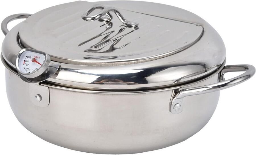 Mini Frituurpan Kleine Frituurpan Picknick Frituren Temperatuur Regelbaar Huishouden null