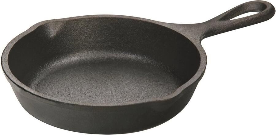 Mini gietijzeren koekenpan 5 inch Antiaanbaklaag Warmtebehandeld Duurzaam kookgerei