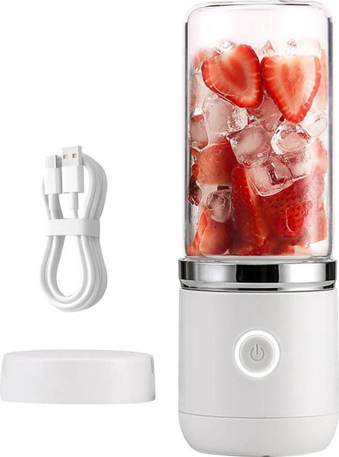 Mini Glazen Mixer Draagbare Smoothie Maker USB Blender 350 ml Shopnaam