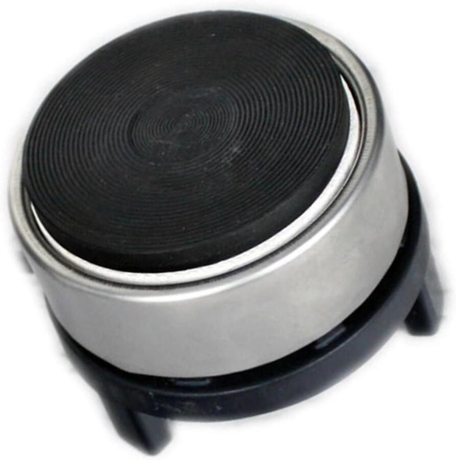 Mini Glazen Panverwarmer Elektrisch Fornuis Kleine Kookplaat Compact Ontwerp 300 W Zwart