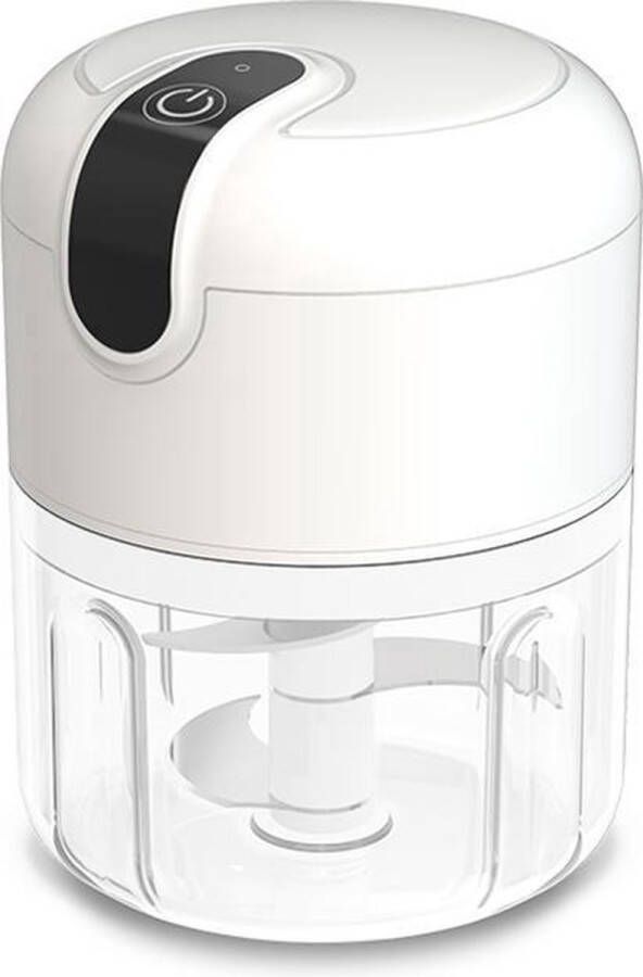 Cocho Mini USB Hakmolen Blauw Elektrisch Foodprocessor Hakmolens Uiensnijder vaatwasser bestendig Chopper RVS Messen 250 ml Black Friday 2023 Deals - Foto 3