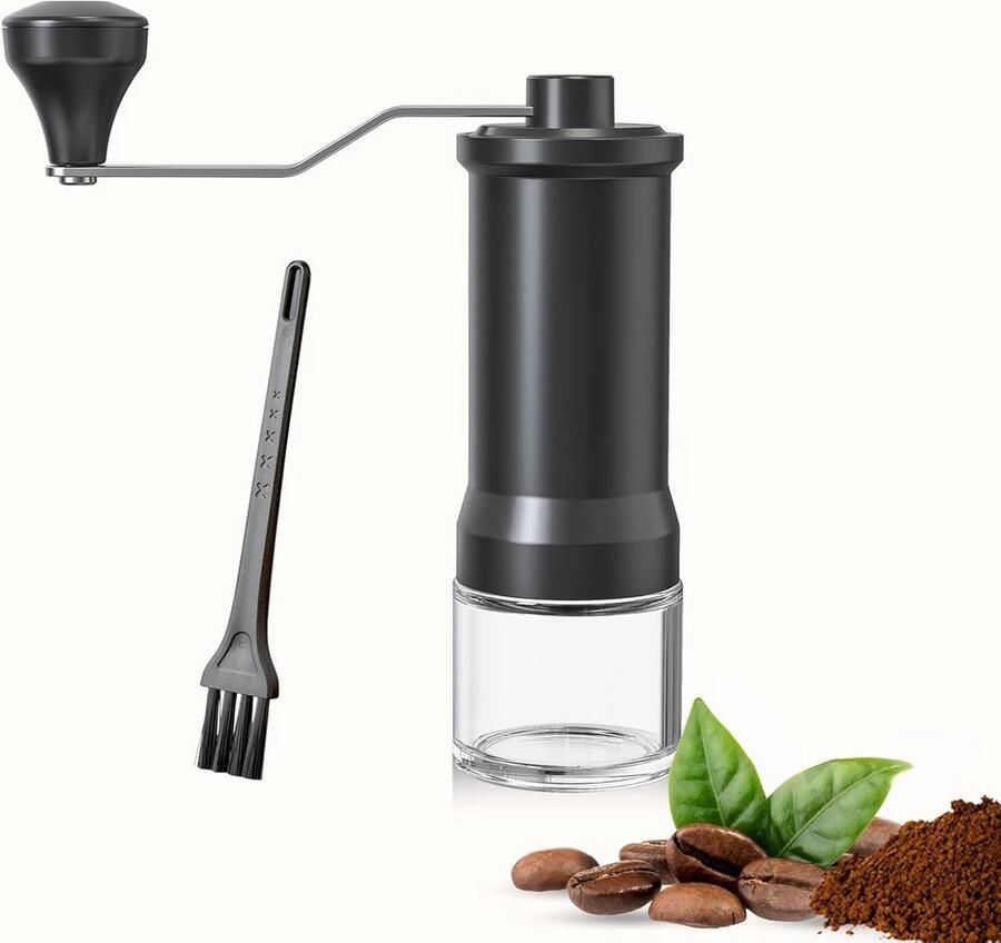 Mini handkoffiemolen 40 instellingen 30g capaciteit keramisch