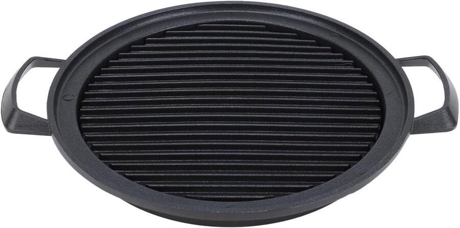 Mini Hibachi Grill Draagbare BBQ Gezellig buiten koken Snelle gelijkmatige warmte 26x26x4 cm Zilverkleurig