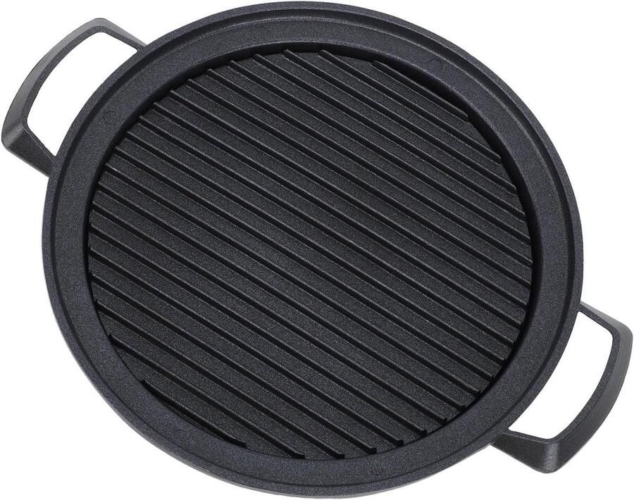 Mini Hibachi Grill Tafelgrill Houtskool Gezellig Buiten Eten Gelijkmatige Verwarming 23 x 22 x 3 cm