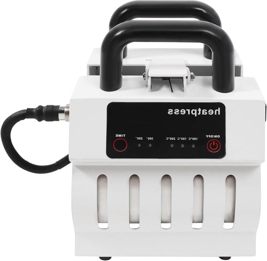 Mini Hittepers Kopjes Persmachine Mokken Personaliseren 3 Instelbare Temperaturen 350 W Wit
