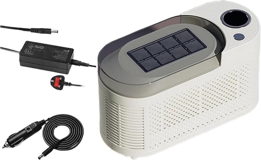 Mini Ijsblokjesmachine Compacte IJsmaker Dranken Koelen Snelle ie 8 Blokjes Per Cyclus Beige