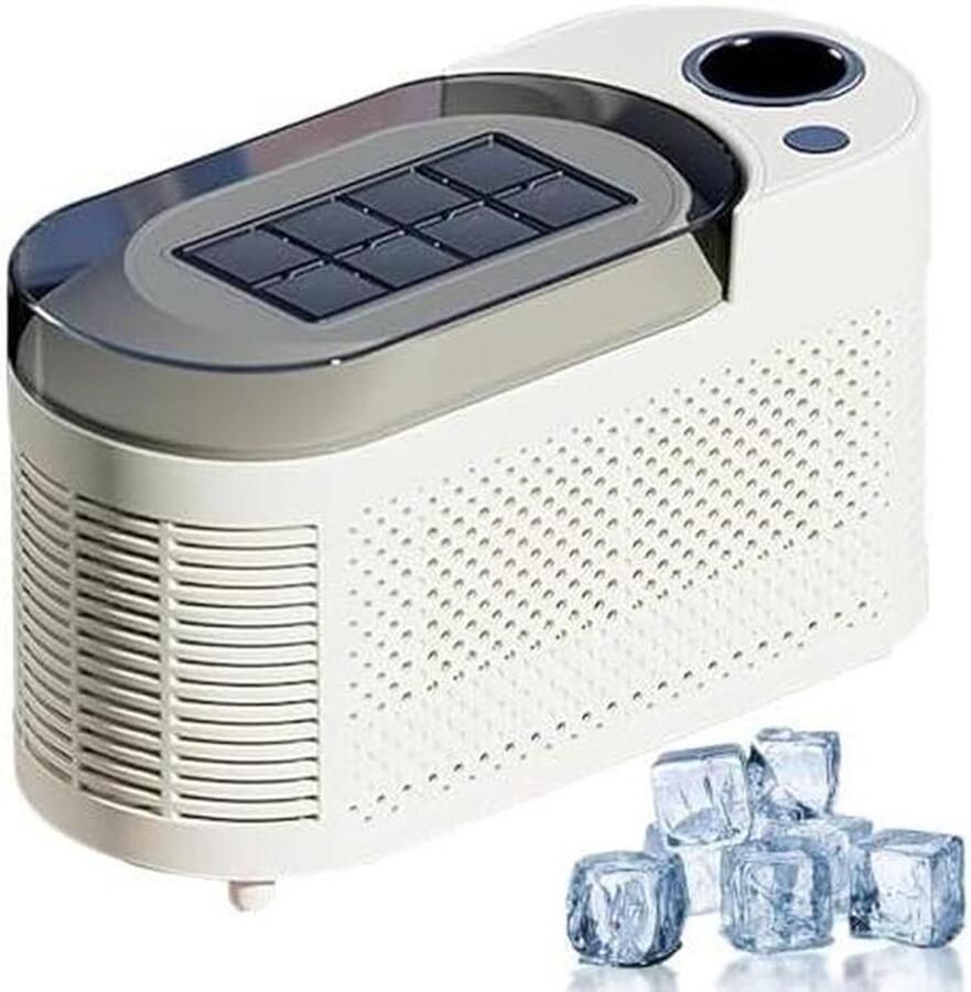 Mini IJsblokjesmaker Portable IJsmachine Snelle Drankkoeling Maakt IJs in 10 Min