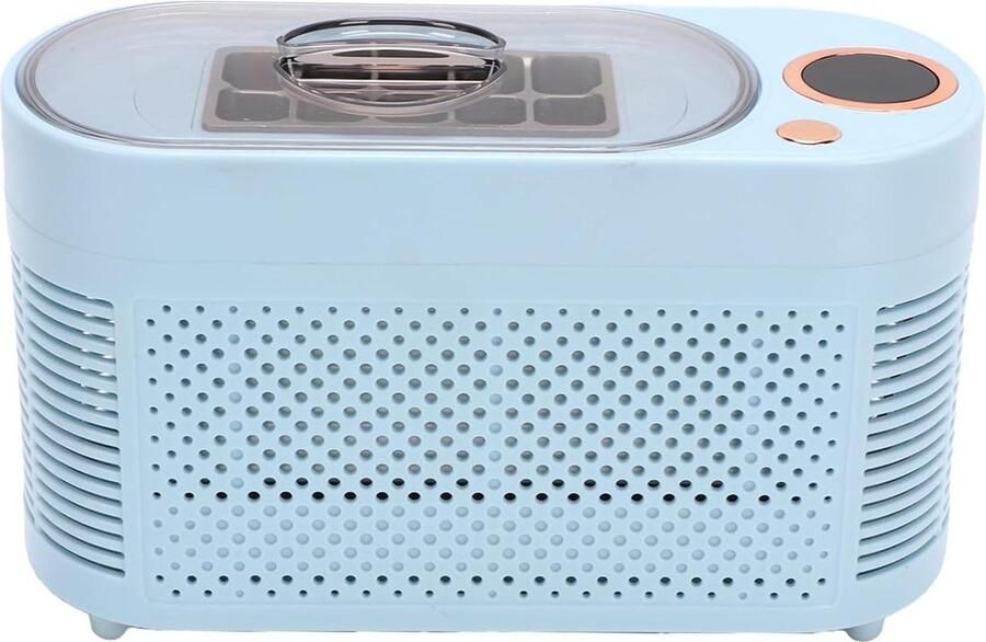 Mini Ijsblokjesmaker Portable IJsmachine Snelle Drankkoeling Stil en Energiezuinig 25 x 18 x 17 cm Zwart