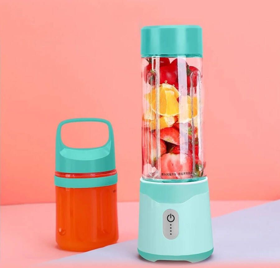 Mini- Juice smoothie Blender- usb oplaadbaar -draagbare portable draadloze blender to go