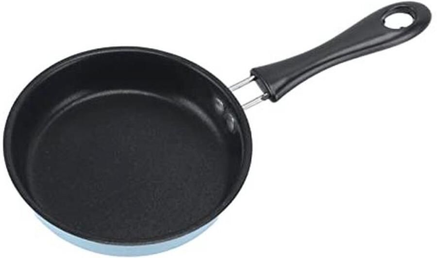 Mini Koekenpan 12 cm Roestvrij Staal Anti-aanbak Geschikt voor Inductie en Gas