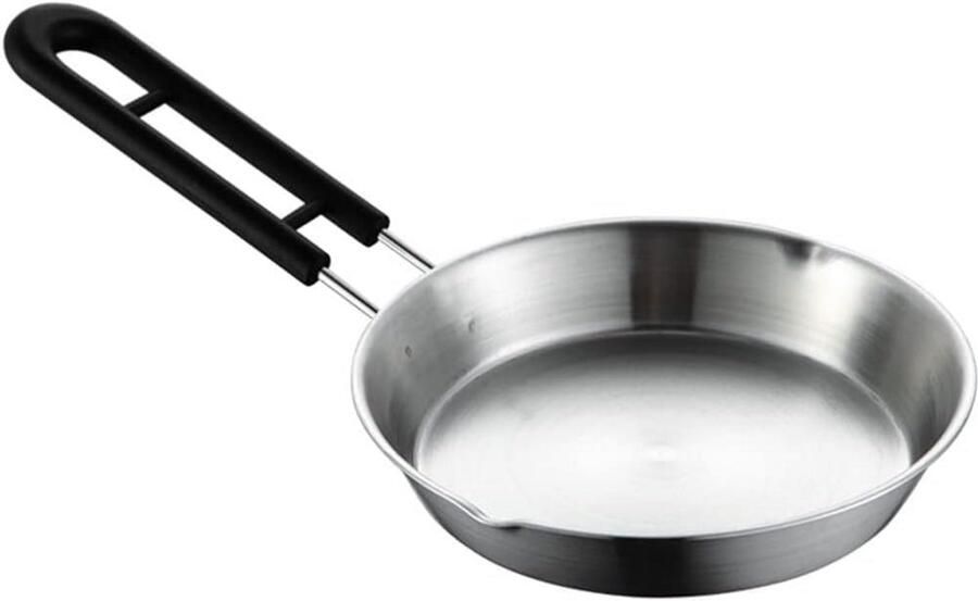 Mini Koekenpan Anti-aanbak voor Eieren en Pannenkoeken Geschikt voor Inductie en Gas