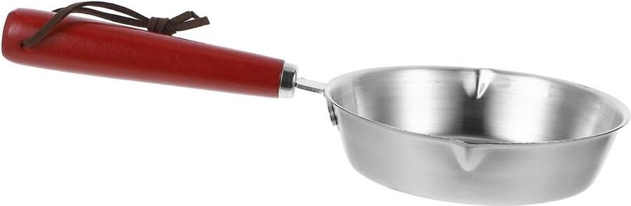 Mini Koekenpan Eierpan Braadpan Ontbijt Bereiden Antiaanbak Laag 1 Centiliter Zilver