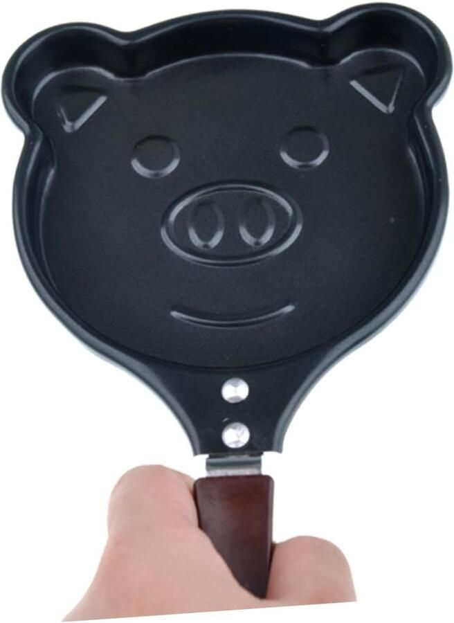 Mini Koekenpan Eierpan Mok Pan Ontbijt Maken Dier Vorm Medium Zoals getoond