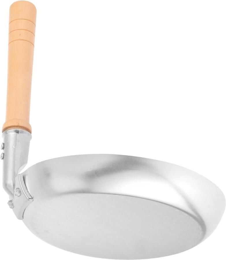 Mini Koekenpan Eierpan Omeletpan Ontbijt Maken Non-stick Coating 18.5x17.7x17cm Zilver