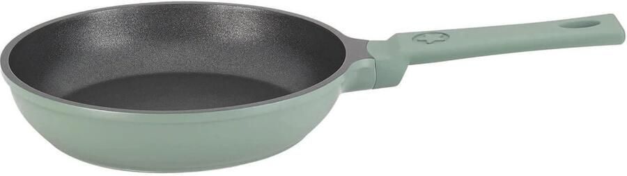 Mini koekenpan Kleine pan Kleine porties Mat groen design 18 cm Groen