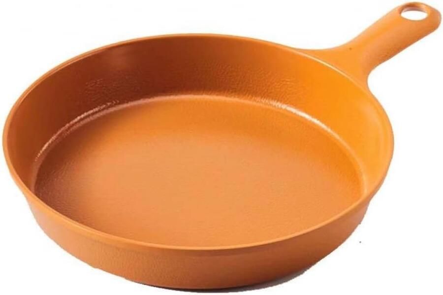 Mini Koekenpan Koekepan Koekenpan Gebakken Eieren Keramische Coating 18 cm Oranje