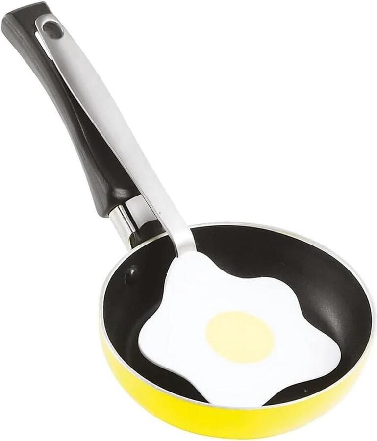 Mini Koekenpan met Spatel voor Eieren en Pannenkoekjes