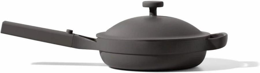 Mini Koekenpan Multifunctionele Pan Veelzijdig Koken Keramische Antiaanbaklaag 22 cm Doorsnede Char