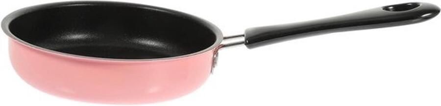 Mini-koekenpan Omelet- en wokpan Voor eieren bakken Antiaanbaklaag N.v.t. Roze