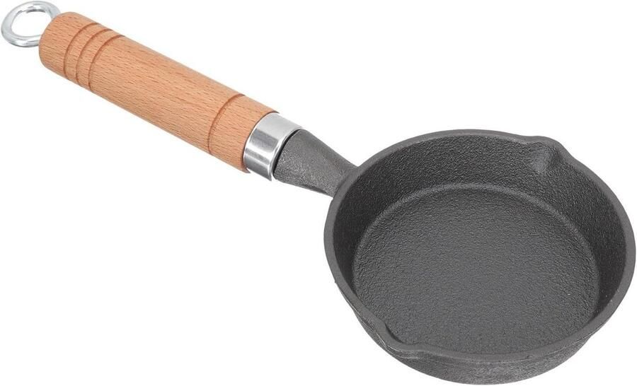 Mini Koekenpan Omeletpan Kleine Pan Ontbijt Bakken Antiaanbaklaag Niet gespecificeerd Zwart