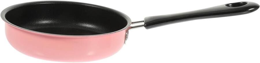 Mini Koekenpan Omeletpan Wokpan Eieren Bakken Non-stick Coating N.v.t. Roze
