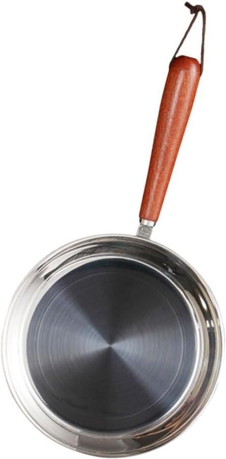 Mini Koekenpan Ontbijt Pan Ontbijt Maken Anti-aanbaklaag 26.5 cm Zwart