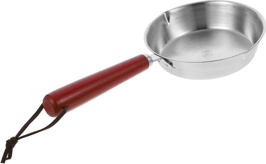 Mini Koekenpan Pannenkoekenpan Eieren Kleine Gerechten Maken Antiaanbaklaag 23.5 cm Zilver