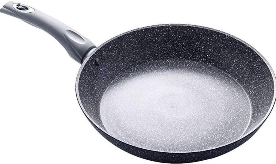 Mini Koekenpan Pannenkoekenpan Omeletpan Ontbijt Bakken Non-stick Maifan Steen 20 24 28cm Grijs