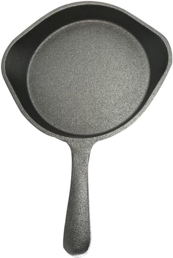 Mini Koekenpan Pannenkoekenpan Omeletpan Ontbijt Bereiden Antiaanbaklaag Zonder Chemicaliën 29x20.8x3cm Zwart