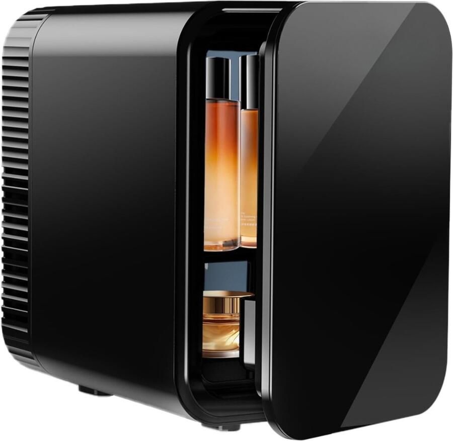 Mini koelkast 4L Eten & drinken Organizer Koel & warm Auto koelkast Compact Zwart