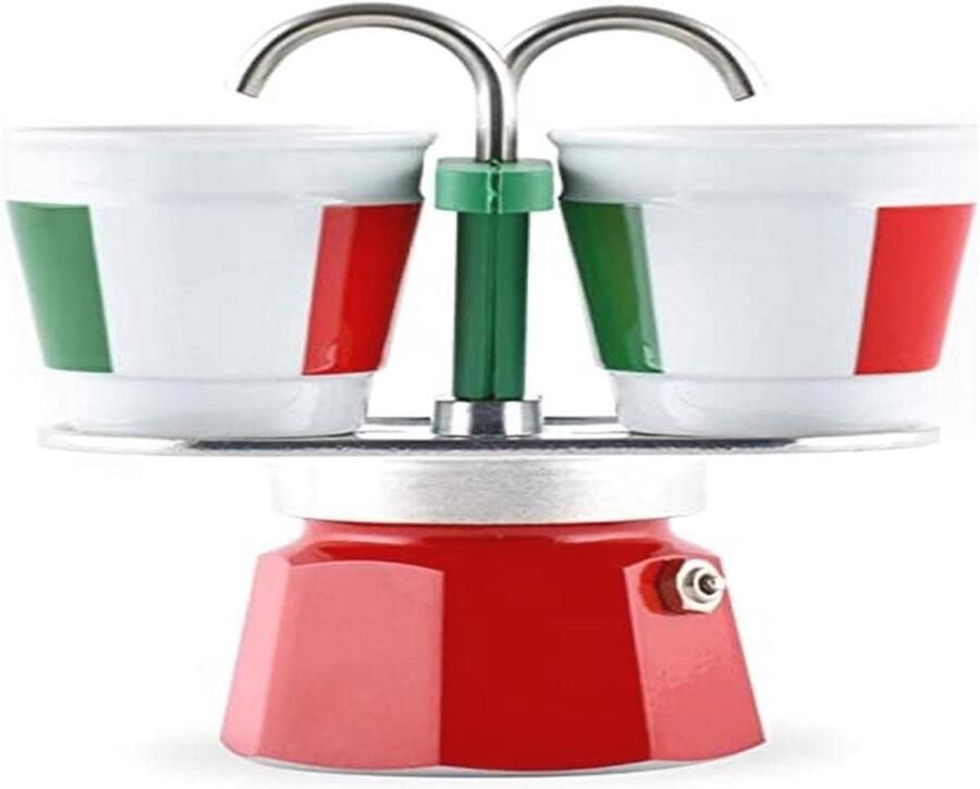 Mini Koffiemachine Italië 2 Kops - Foto 2