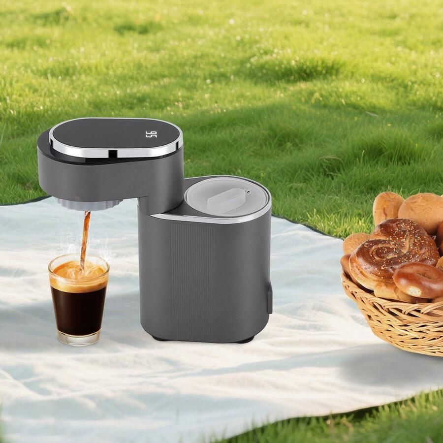 Mini Koffiezetapparaat 600 W Verstelbare Temperatuur 1.25 kg Reizen Espresso Machine Koffie Latte Maker