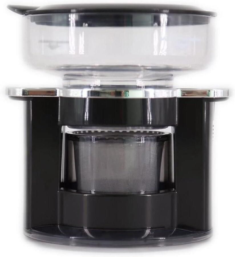 Mini Koffiezetapparaat Automatisch Brouwen Koffie Maken Opvouwbaar Ontwerp 1 Portie Zwart