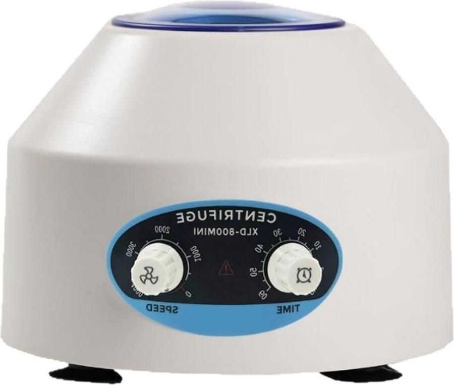 Mini Laboratorium Centrifuge Desktop Centrifuge Vloeistoffen Scheiden LCD Digitale Controle 10 ml x 6 Wit