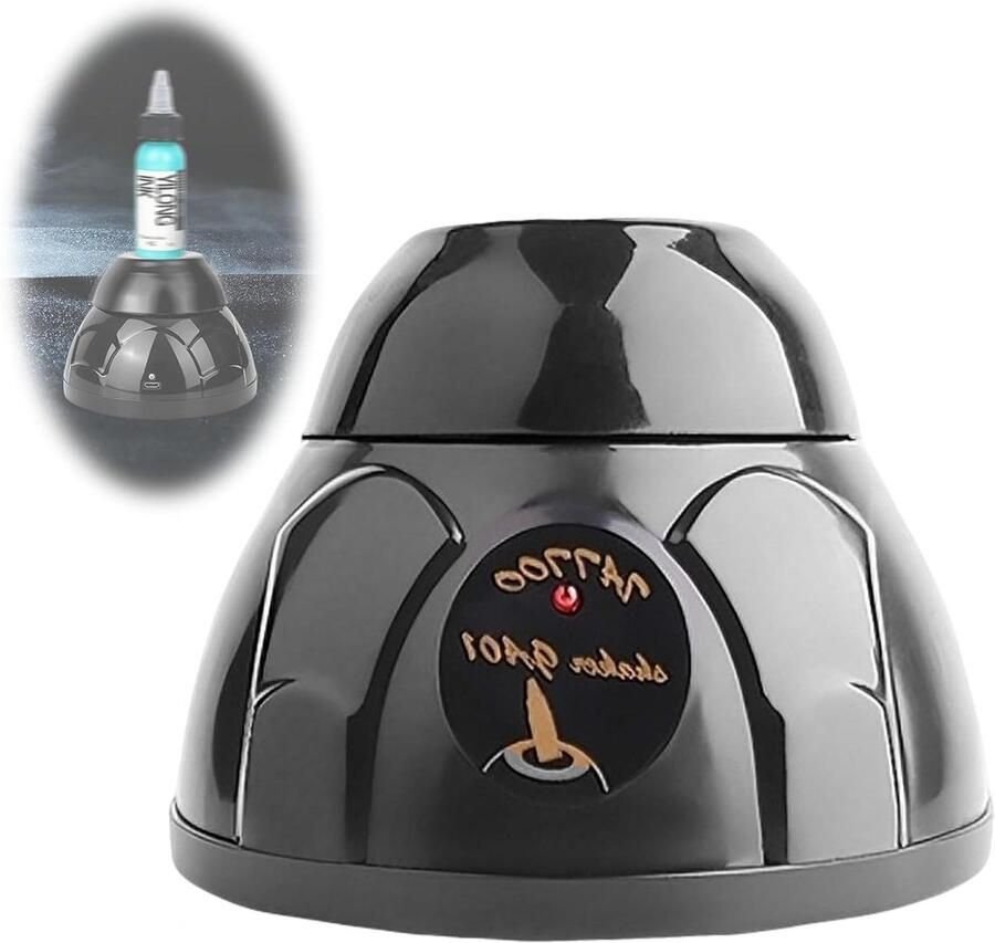 Vortex Mixer Mini Shaker Vloeistoffen Mengen Snelle Mengtijd 5200 rpm Zwart
