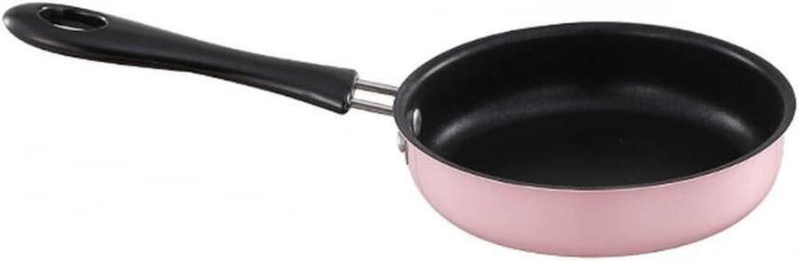 Mini Omelet Pan Pannenkoekenpan Gebakken Ei Ontbijt Maken Vier Gaten Ontwerp Niet Gespecificeerd Roze