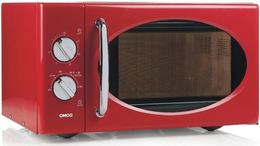 Mini Oven Aanrechtoven Snel Gerechten Bereiden Mechanische Bediening 25 Liter Rood