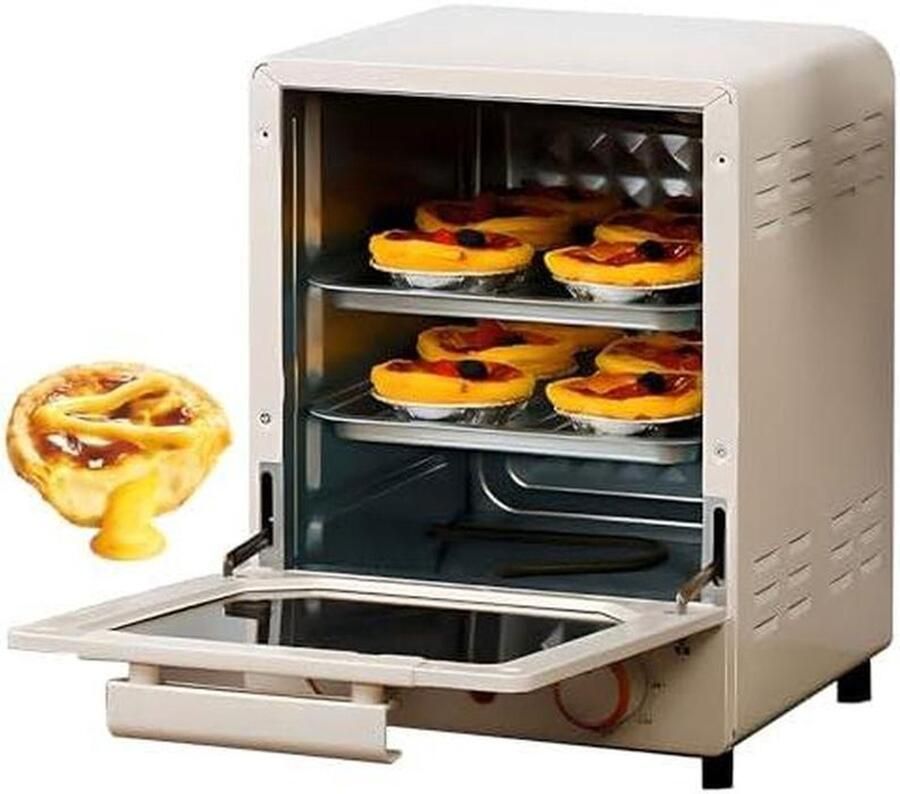 Mini Oven Air Fryer aanrecht 15L met instelbare temperatuur en timer