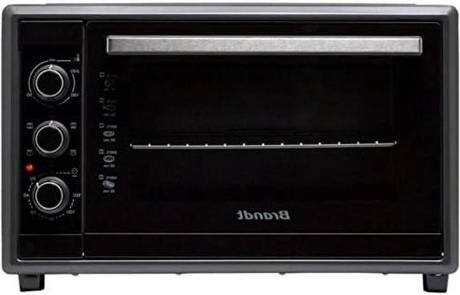 Mini Oven Compacte Oven Dagelijks Koken 42 Liter Capaciteit 1800 Watt Zwart