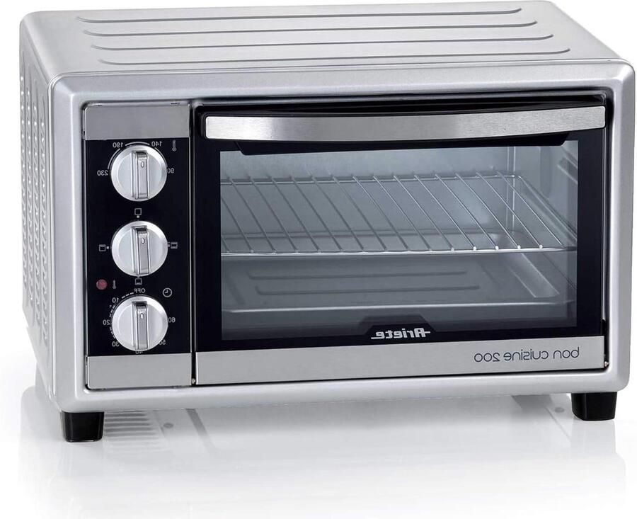 Mini Oven Elektrische Oven Thuis Koken Compact Design 20 Liter Wit