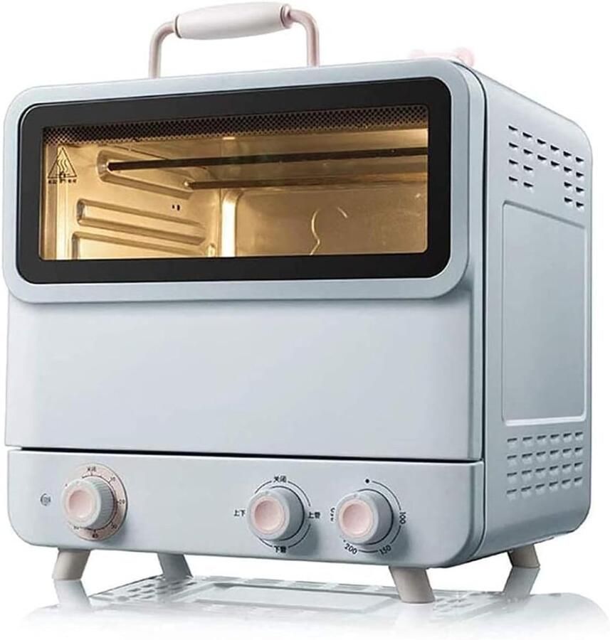 Mini Oven Kleine Oven Compacte Oven Thuis Bakken Geïntegreerde Stoomfunctie 20 Liter Zwart - Foto 1