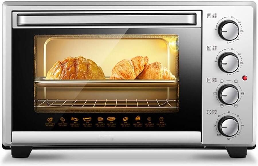 Mini Oven Kleine Oven Snel Koken Automatische Rotatie 11L Capaciteit