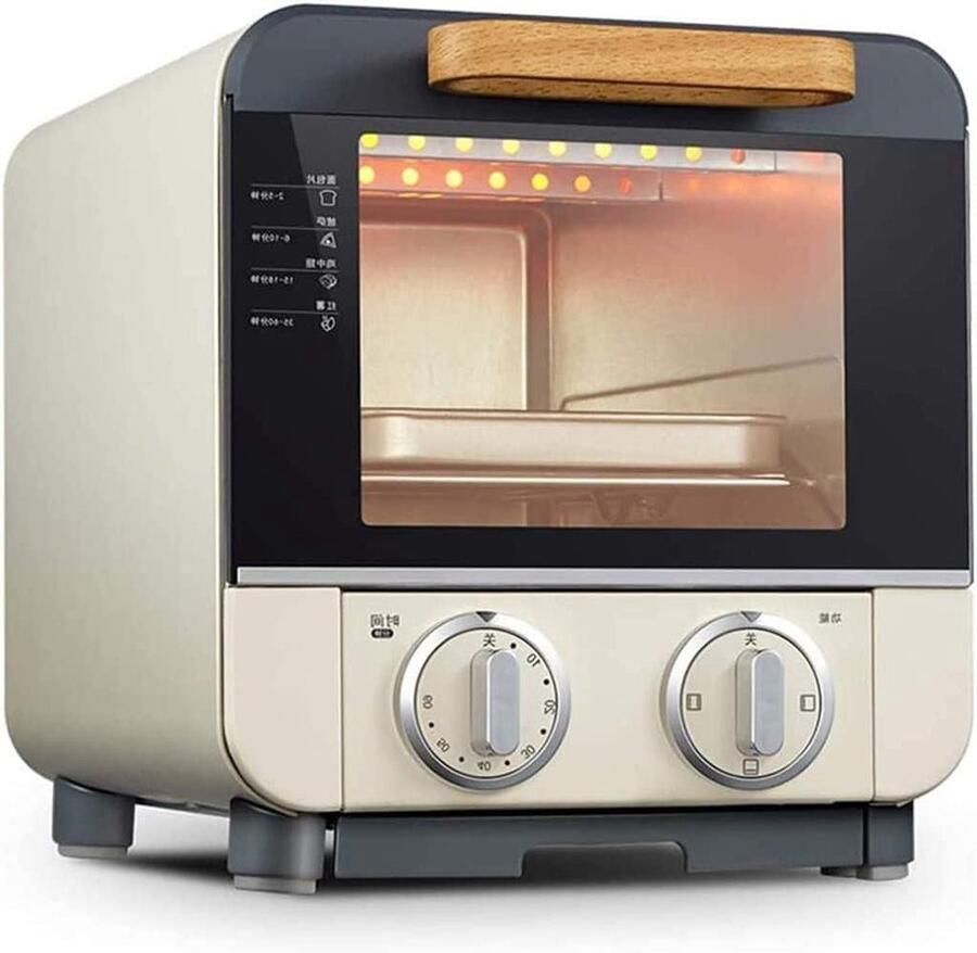 Mini Oven Kleine Oven Thuis Bakken Automatisch Grillnet 9 Liter Roestvrij Staal