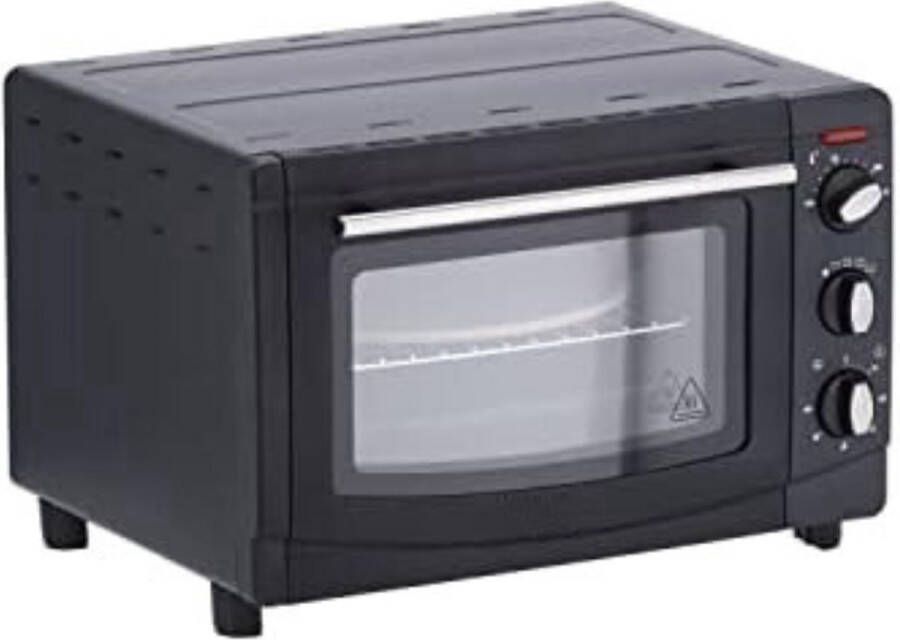 Mini Oven Vrijstaand Kleine Oven Zwart 20L - Foto 1