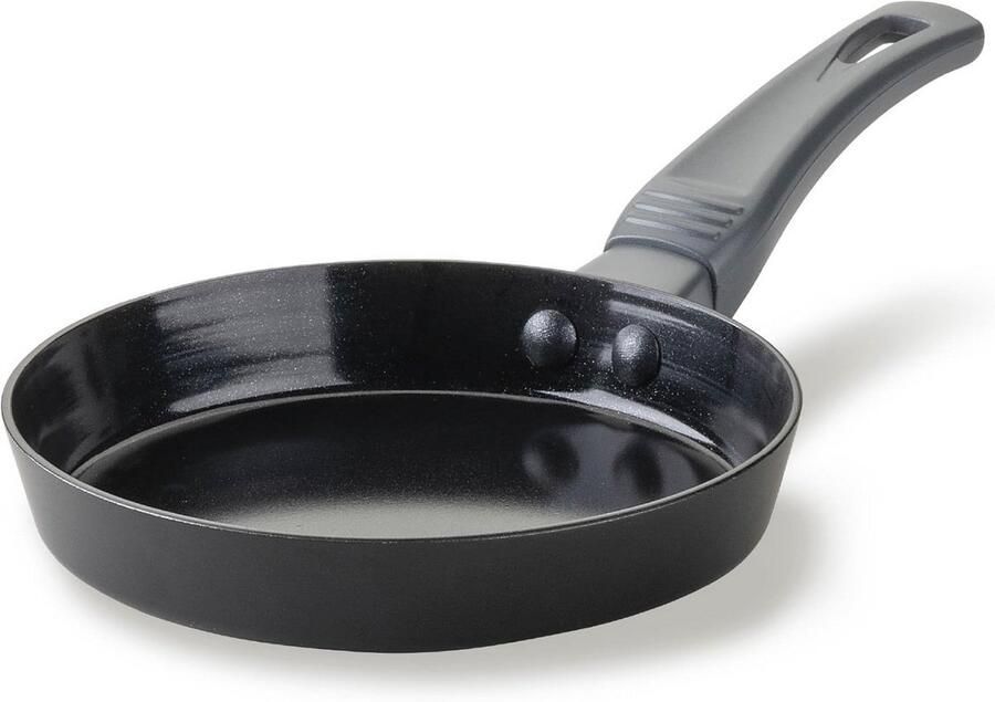 Mini Pan 14 cm Keramische Coating Gerecycled Aluminium Geschikt voor Alle Warmtebronnen PFAS-vrij