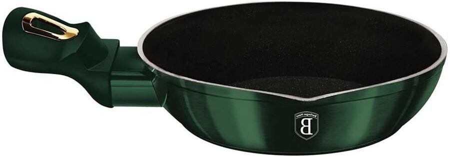 Mini Pan Kookpan Sauspan Koken en Serveren Titan Non-stick Coating 16 cm Emerald