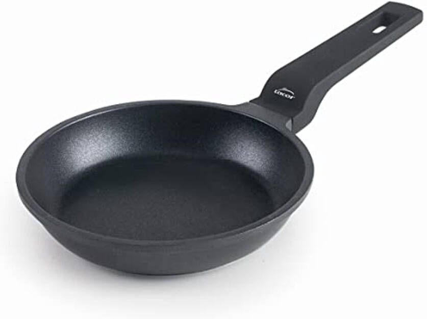 Mini-pan van gegoten aluminium met antiaanbaklaag voor inductie 14 cm