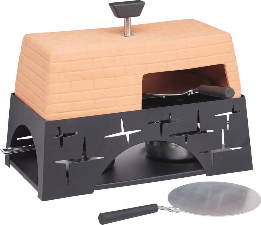 Mini Pizza Oven Tafelmodel Perfect voor Zelfgemaakte Pizza's en Entertainen