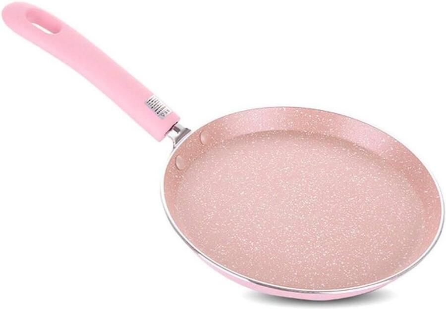 Mini Pizzapan Koekenpan Steak Kleine Maaltijden Bereiden Anti-aanbaklaag 20 cm diameter Zwart